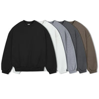 Felpa girocollo basic