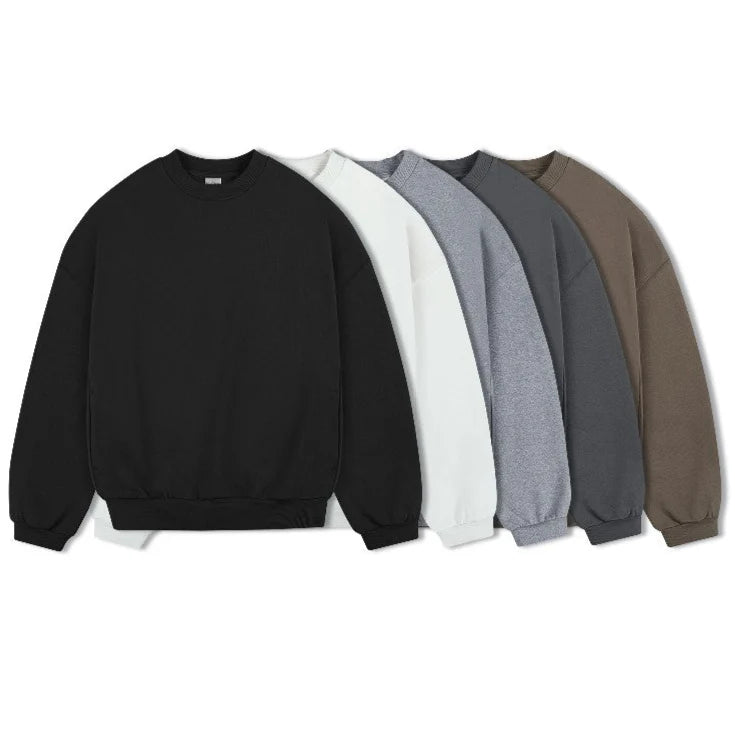 Felpa girocollo basic